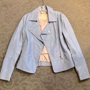 Ted Baker lamb skin jacket